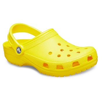 Crocs Classic Clog Zlte - Damske Dreváky